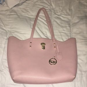 BCBG pale pink shoulder bag